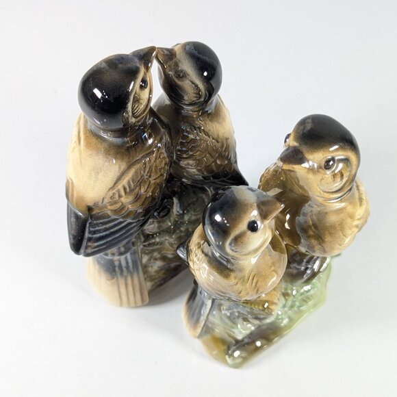 Pair mcm decorative bird figurines JAPAN - Picture 3 of 9